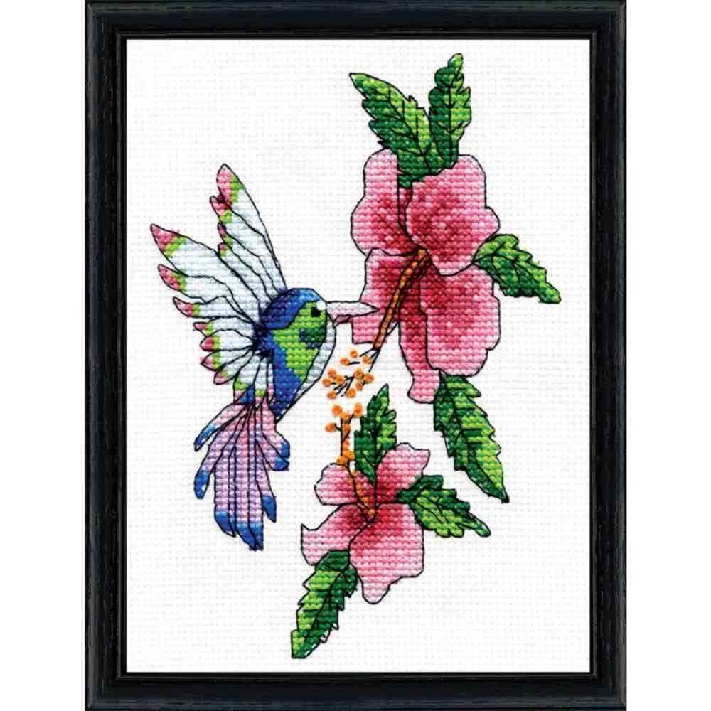 Design Works: Counted Cross Stitch - Hummingbird