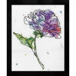 Design Works: Counted Cross Stitch - Lilac Floral