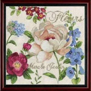 Design Works: Counted Cross Stitch - Marche Jardin