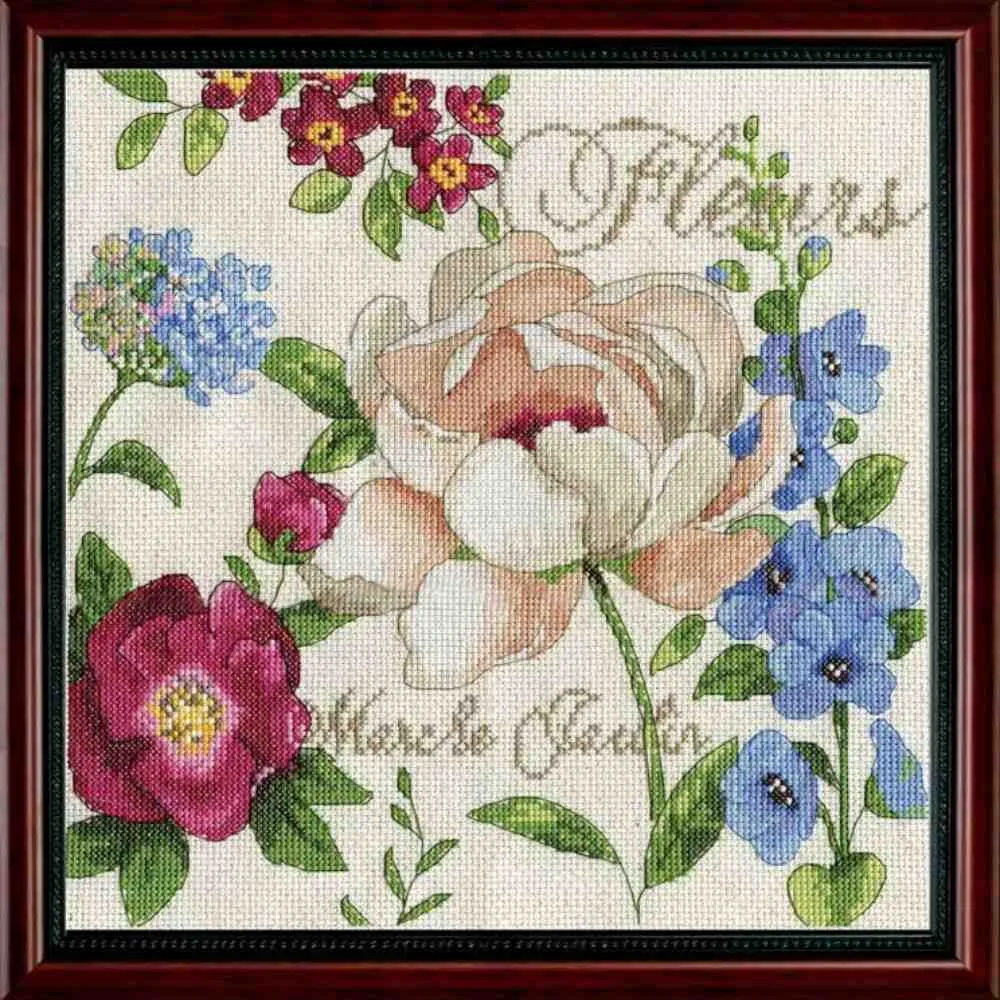 Design Works: Counted Cross Stitch - Marche Jardin