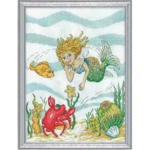 Design Works: Counted Cross Stitch - Mermaid