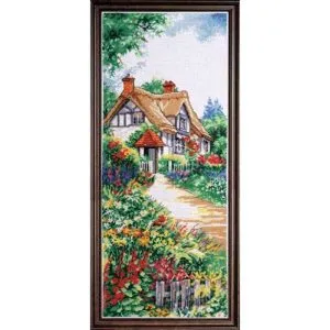 Design Works: Counted Cross Stitch - Thatched Cottage