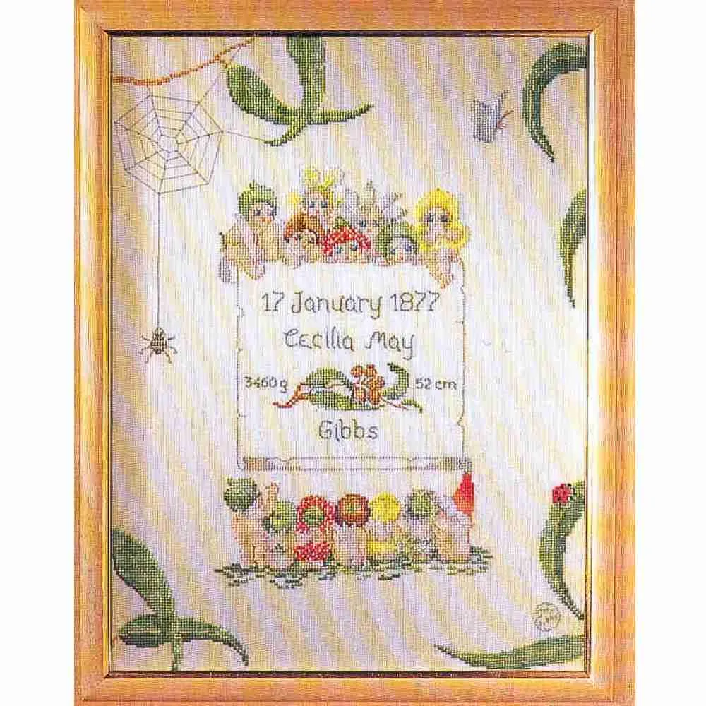 May Gibbs: Counted Cross Stitch - Birth Sampler MG931