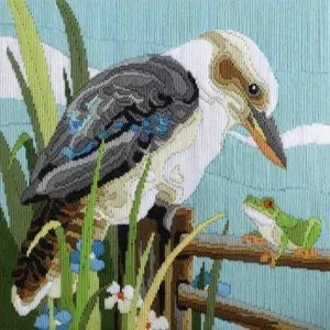 Country Threads: Long Stitch - Kookaburra