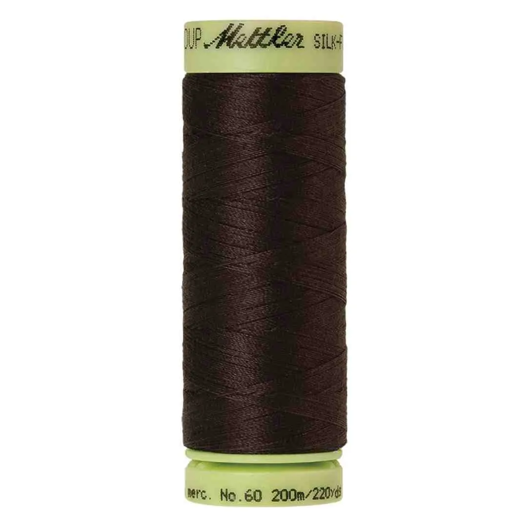 Mettler: Silk-finish Cotton - Black Peppercorn