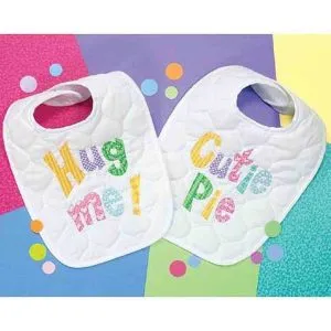Dimensions: Cross Stitch Bib Kit - Cutie Patootie