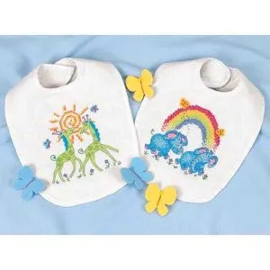 Dimensions: Cross Stitch Bib Kit - Noah's Ark