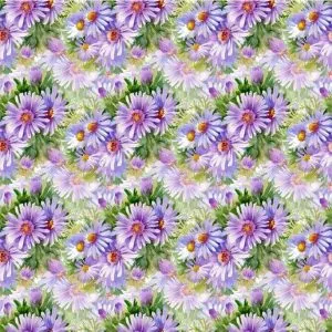 In the Beginning: Decoupage - Lavender Daisies
