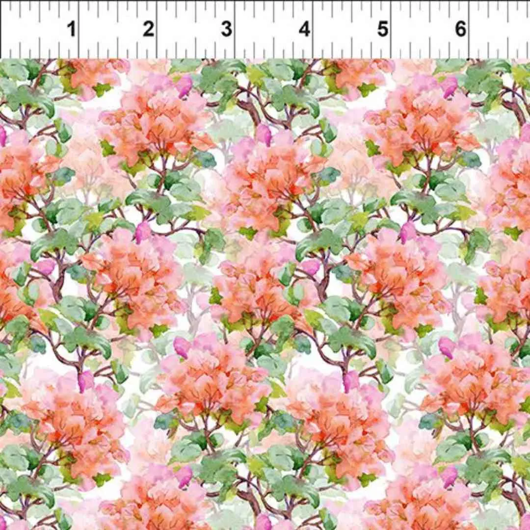 In the Beginning: Decoupage - Salmon Rhododendron - Image 2