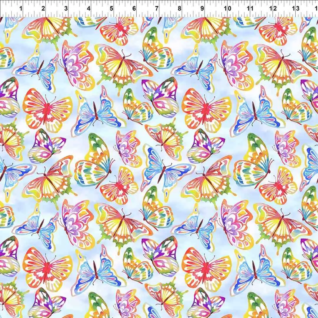 In the Beginning: Summer Breeze - Multi Butterflies - Image 2