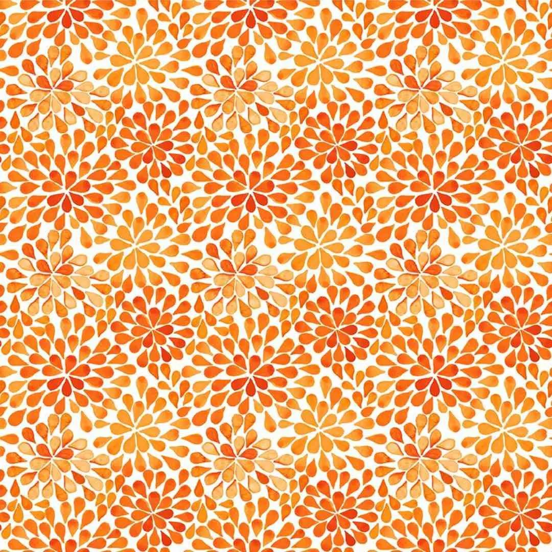 In the Beginning: Summer Breeze - Orange Petals
