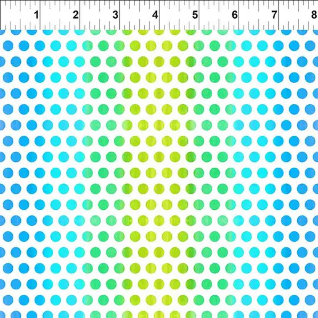 In the Beginning: Summer Breeze - Blue Dots - Image 2