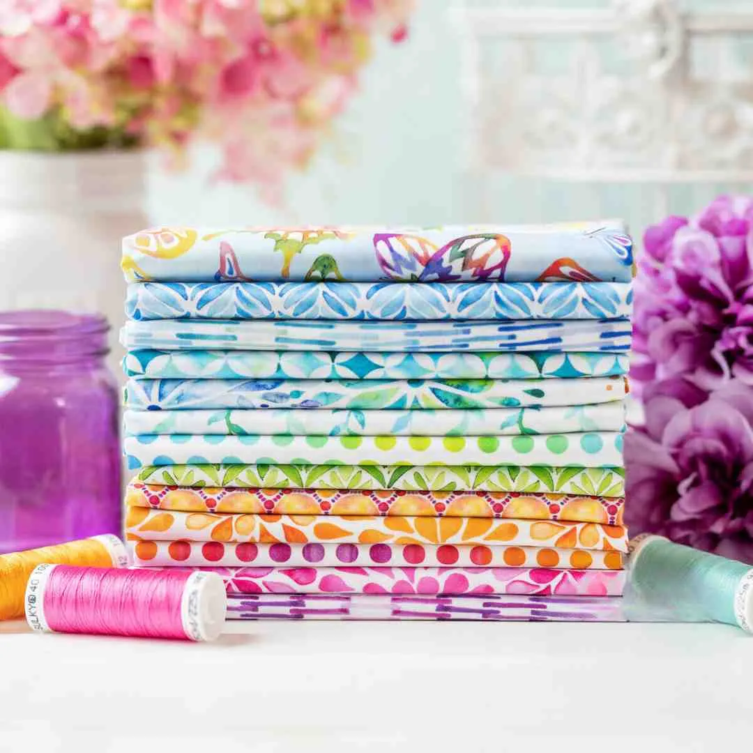 In the Beginning: Summer Breeze - Fat Quarter Bundle ~ Complete range (13)