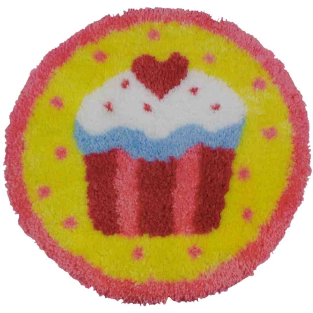 Ancor: Latch Hook Kit - Cupcake