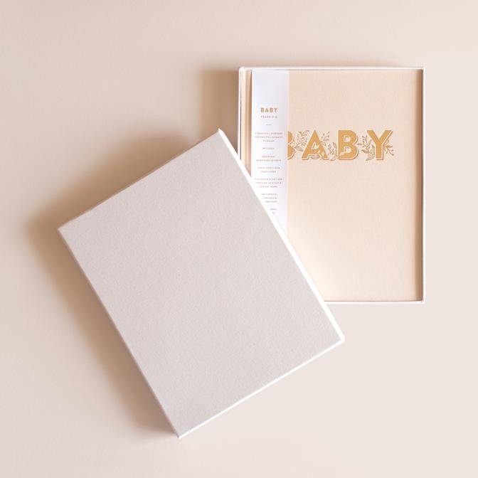 Fox & Fallow: Baby Book – Buttermilk + Cream Box