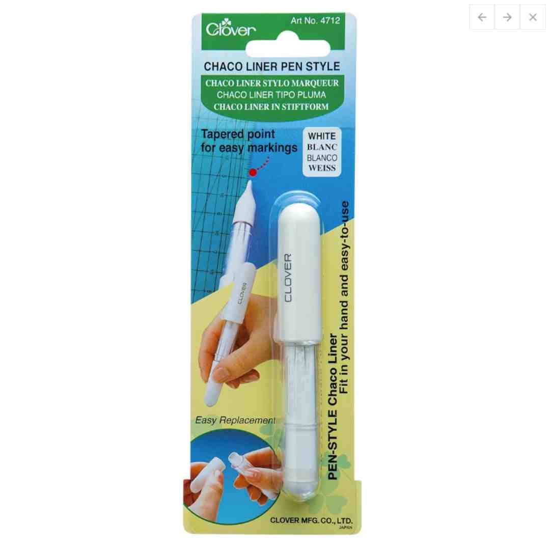 Clover: Chaco Liner Pen Style - White - Image 2