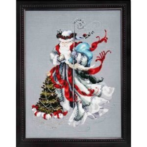 Mirabilia Designs: Counted Cross Stitch - Winter White Santa