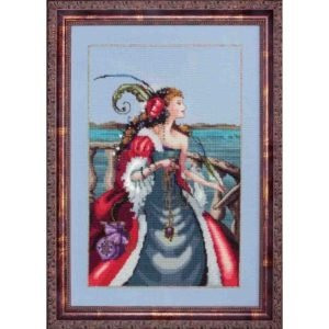 Mirabilia Designs: Counted Cross Stitch - The Red Lady Pirate
