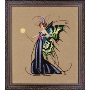 Mirabilia Designs: Counted Cross Stitch - August Peridot Fairy
