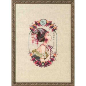 Nora Corbett: Counted Cross Stitch - Capricorn