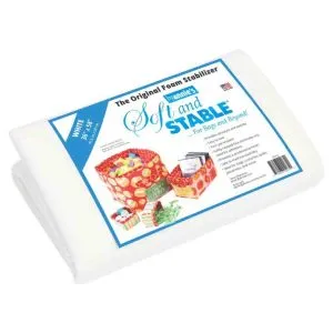 Soft and Stable: White 35" x 58"