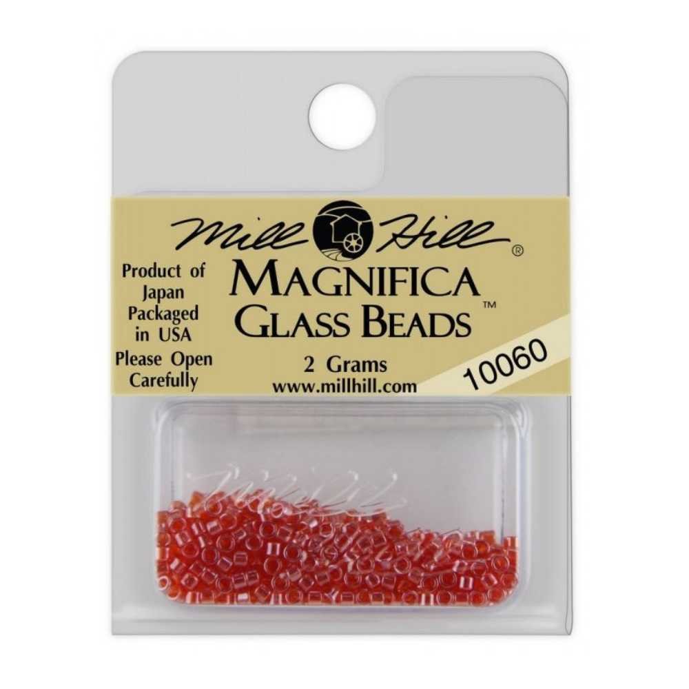 Mill Hill Beads: Magnifica - 10060 Sheer Coral Red