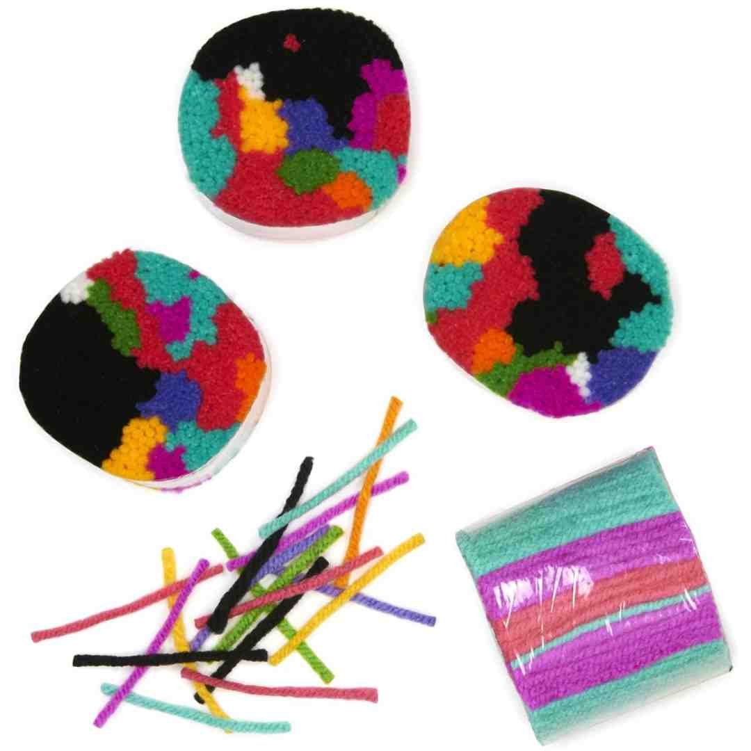 Dimensions: Latch Hook Kit - Colorful Elephant - Image 5