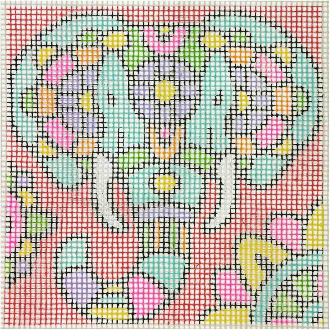 Dimensions: Latch Hook Kit - Colorful Elephant - Image 6
