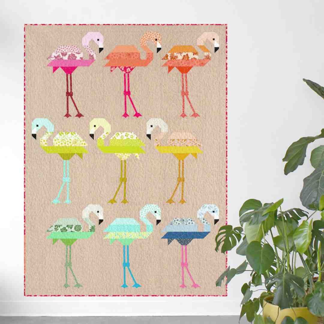 Elizabeth Hartman: Pattern - Florence Flamingo - Image 3