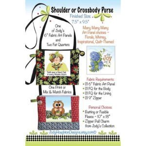 Jody Houghton Designs: Pattern - Shoulder or Crossbody Purse