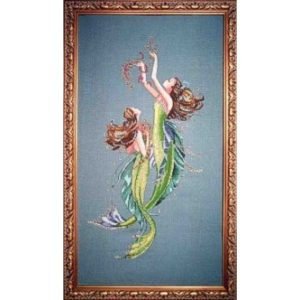 Mirabilia Designs: Counted Cross Stitch - Mermaids Of The Deep Blue