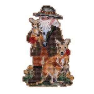 Mill Hill: Counted Cross Stitch - Down Under Santas, Kangaroo Santa