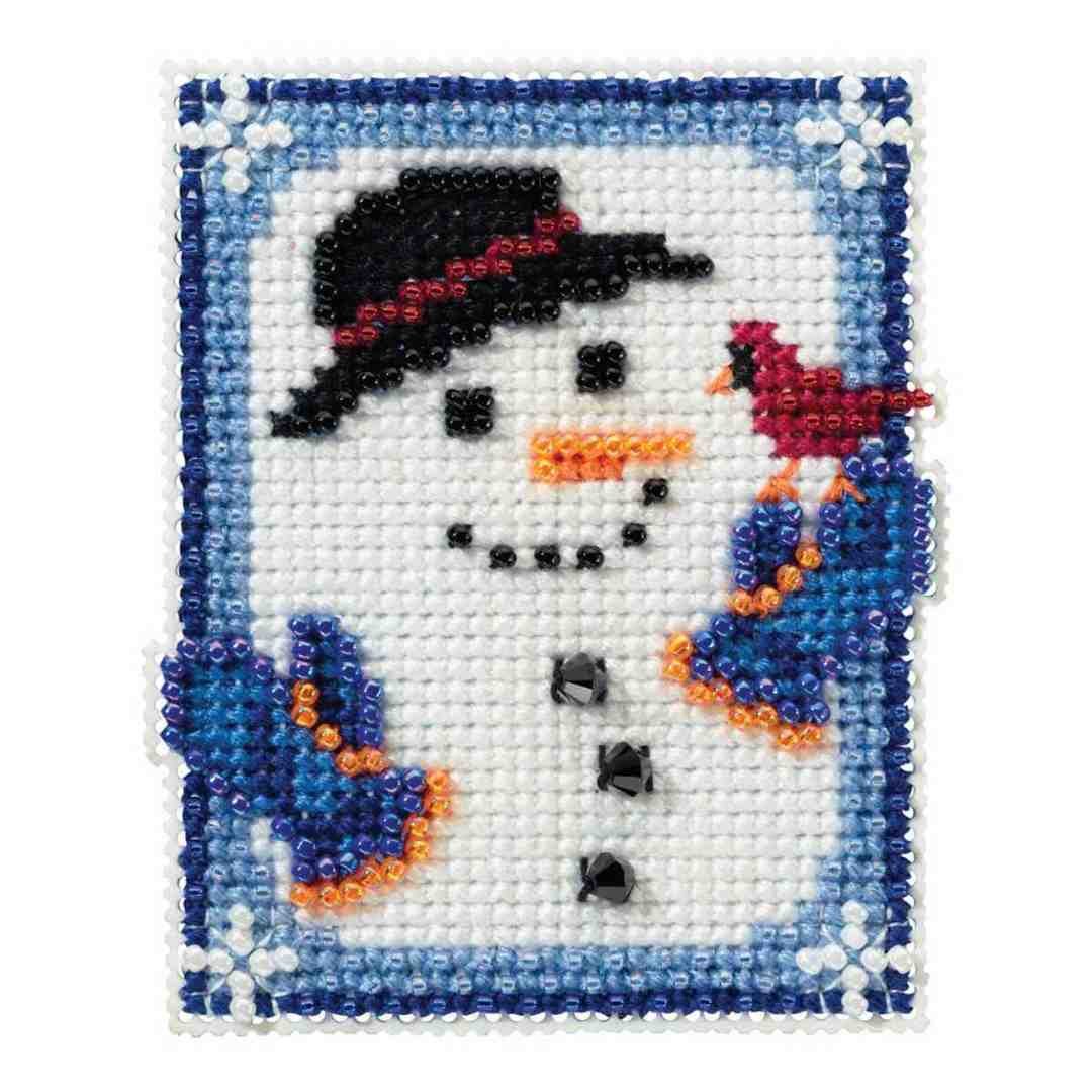 Mill Hill: Counted Cross Stitch - Invisible Snowman