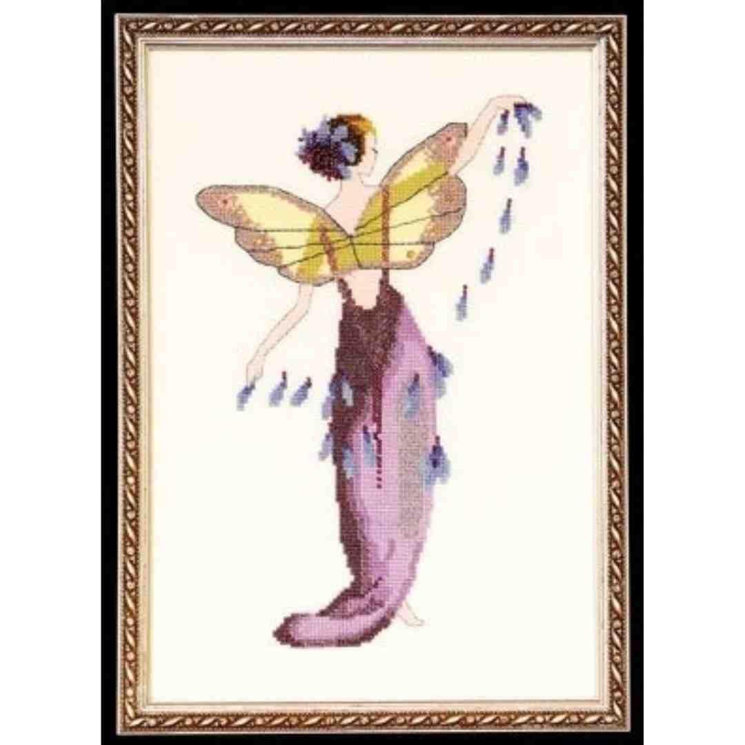 Nora Corbett: Counted Cross Stitch - Spring Garden, Lavender