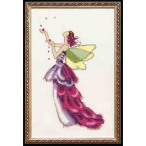 Nora Corbett: Counted Cross Stitch - Spring Garden, Orchid