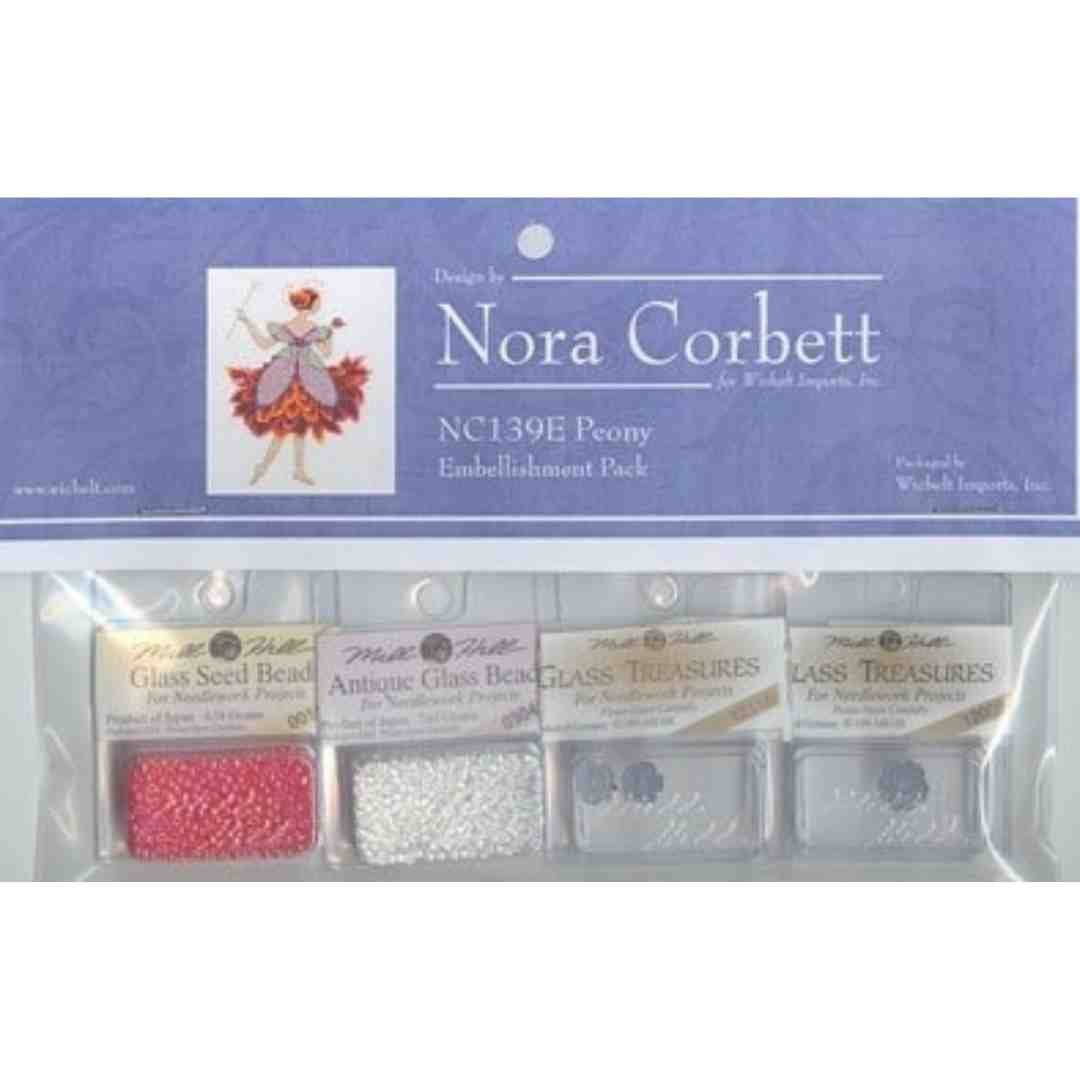 Nora Corbett: Embellishment Pack - Peony
