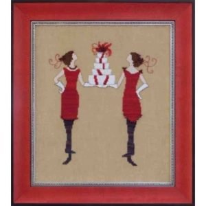 Nora Corbett: Counted Cross Stitch - Red Gifts