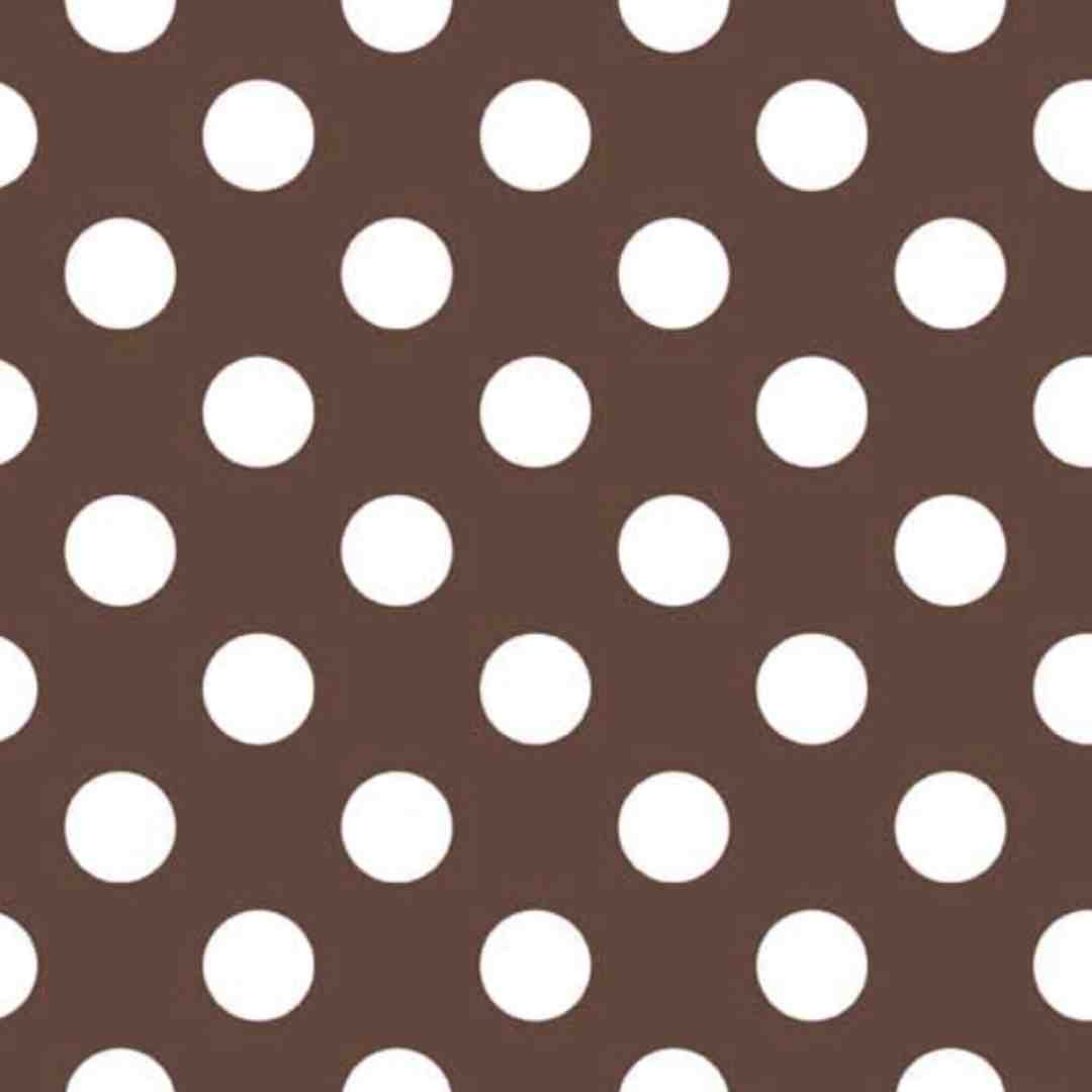Riley Blake Designs: Medium Dot - Brown