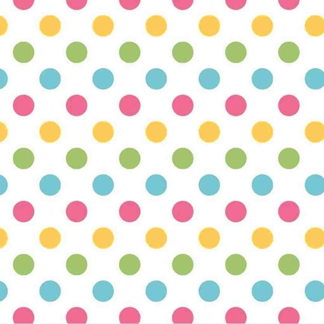 Riley Blake Designs: Medium Dot - Multi/White