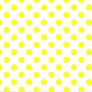 Riley Blake Designs: Neon Medium Dot - Neon Yellow