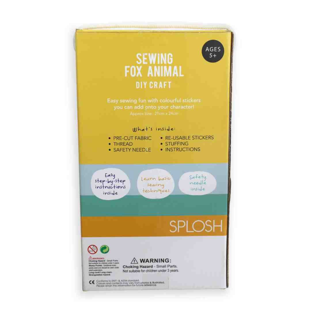 Splosh: DIY – Sewing Fox Animal - Image 2
