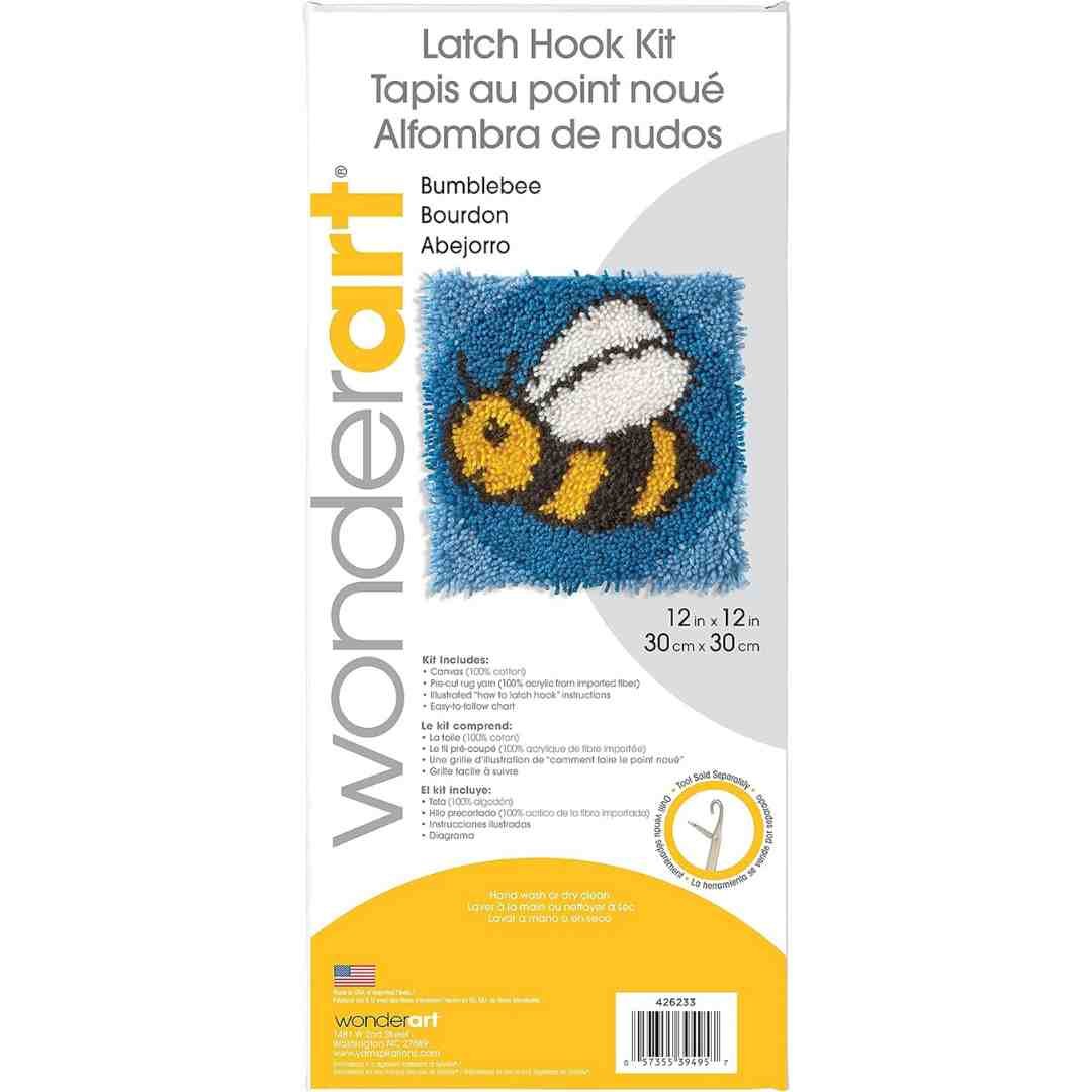 Wonderart: Latch Hook Kit - Bumblebee - Image 2