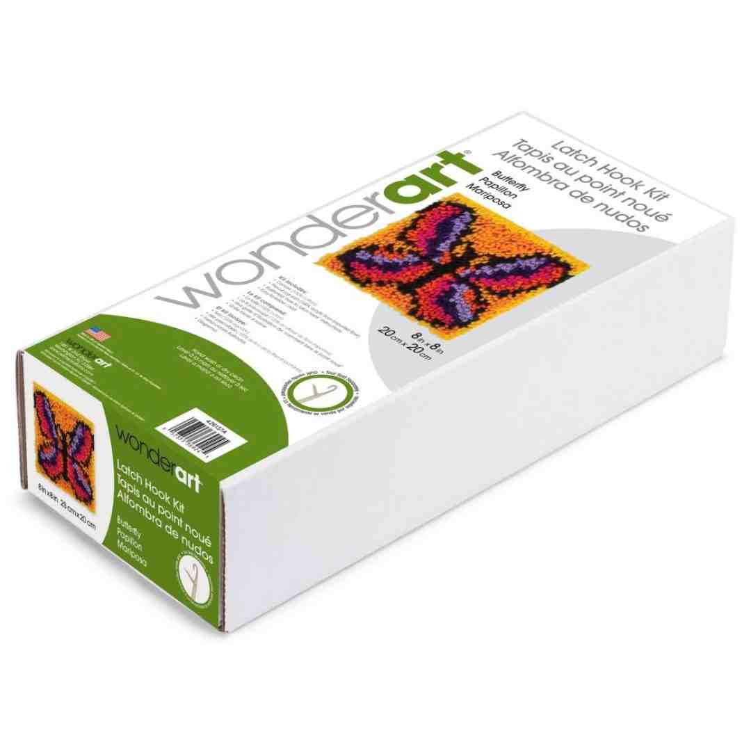 Wonderart: Latch Hook Kit - Butterfly - Image 2