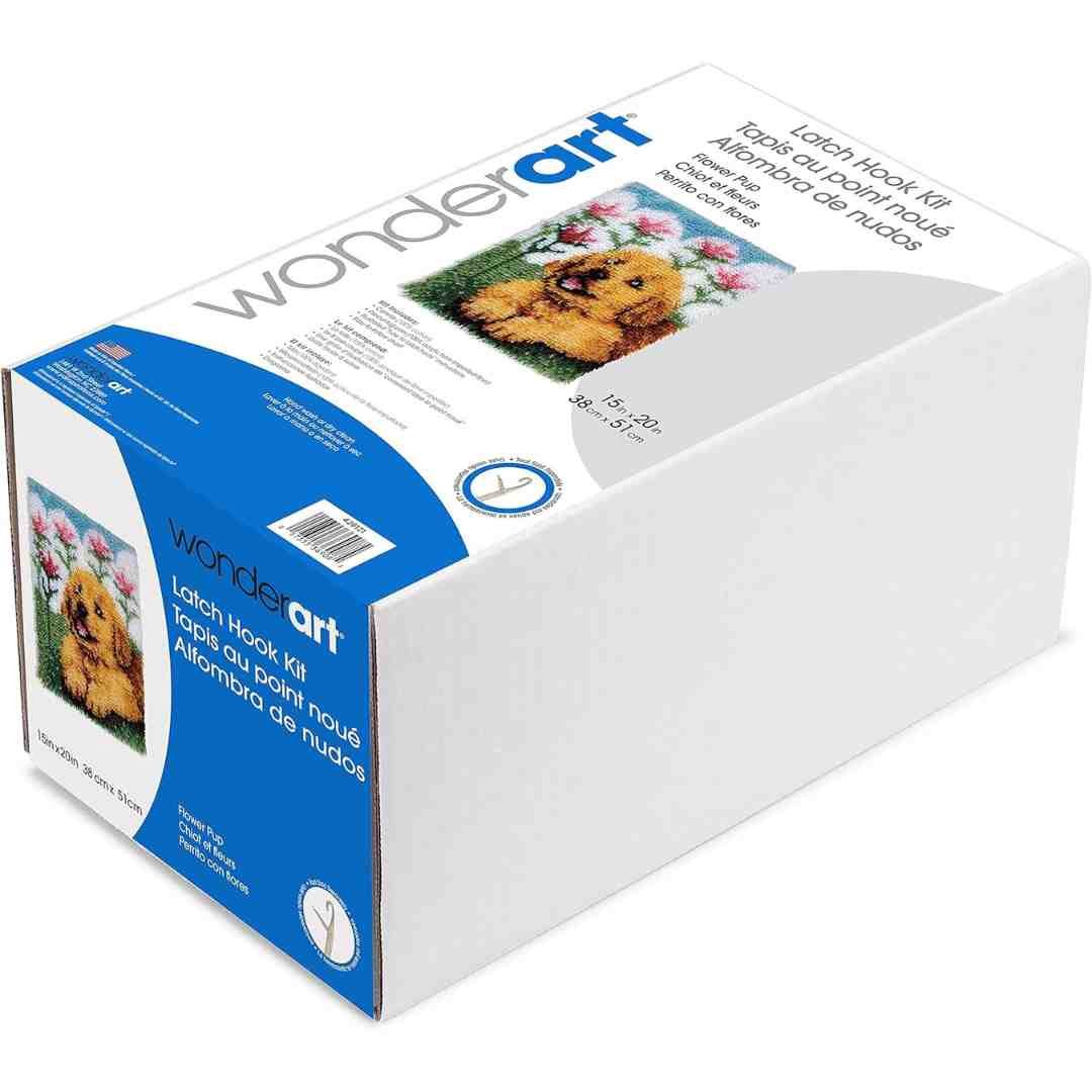 Wonderart: Latch Hook Kit - Flower Pup - Image 3