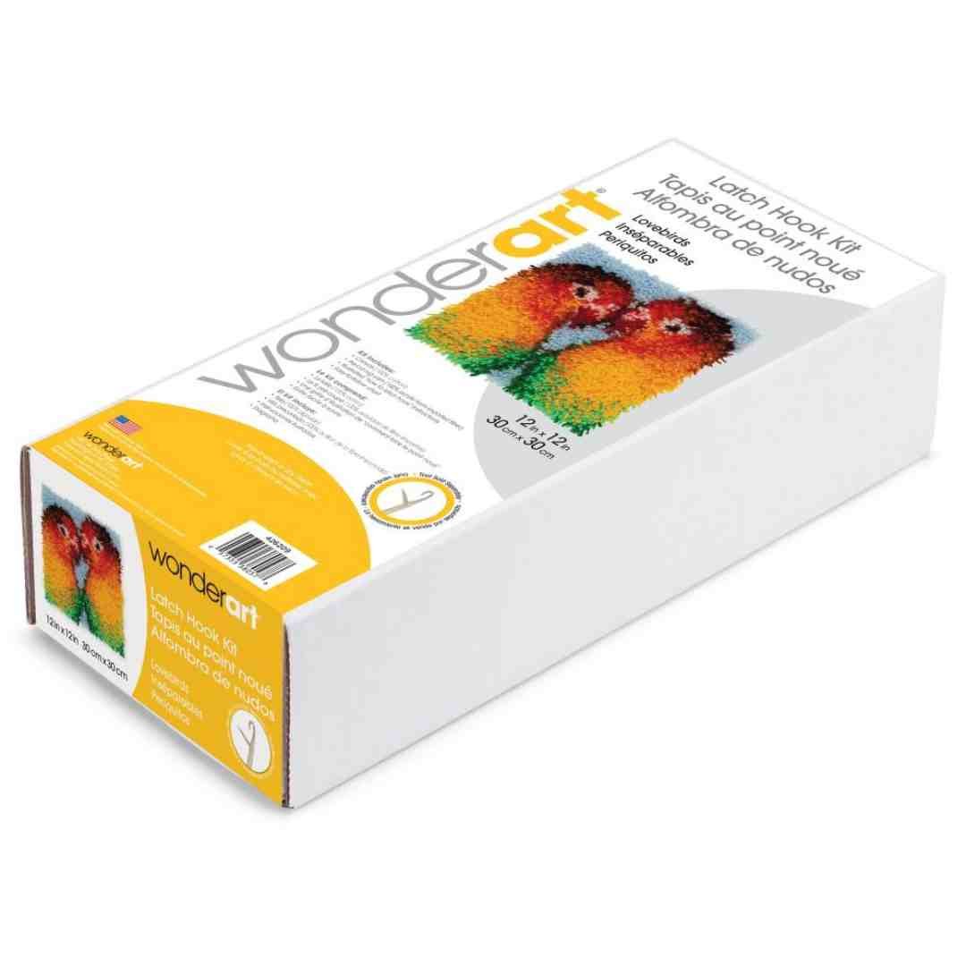 Wonderart: Latch Hook Kit - Lovebirds - Image 3