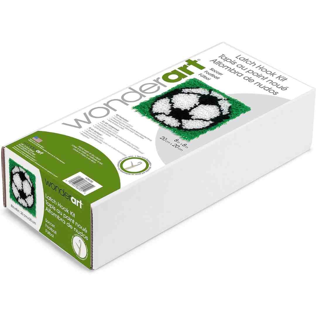 Wonderart: Latch Hook Kit - Soccer - Image 3