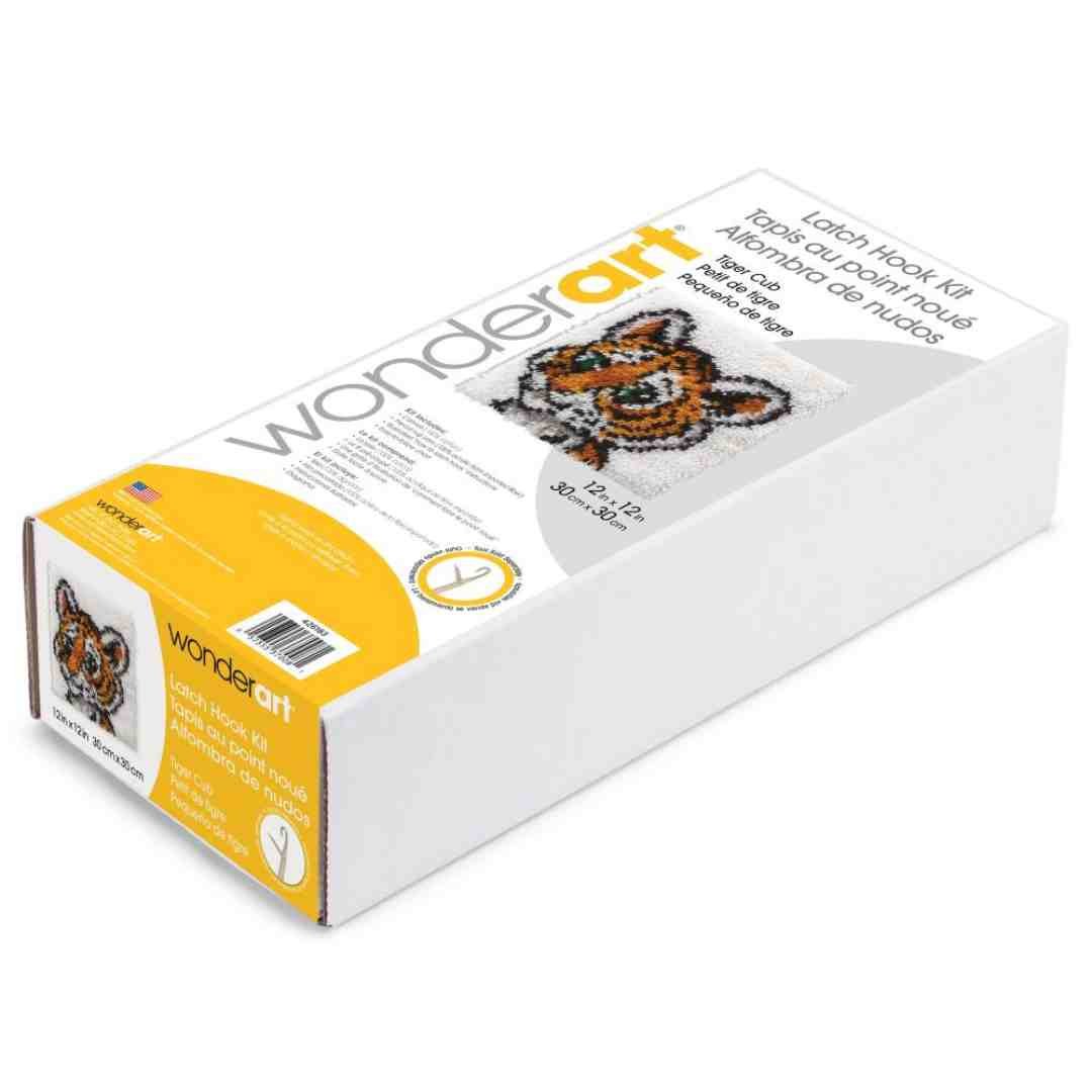 Wonderart: Latch Hook Kit - Tiger Cub - Image 3