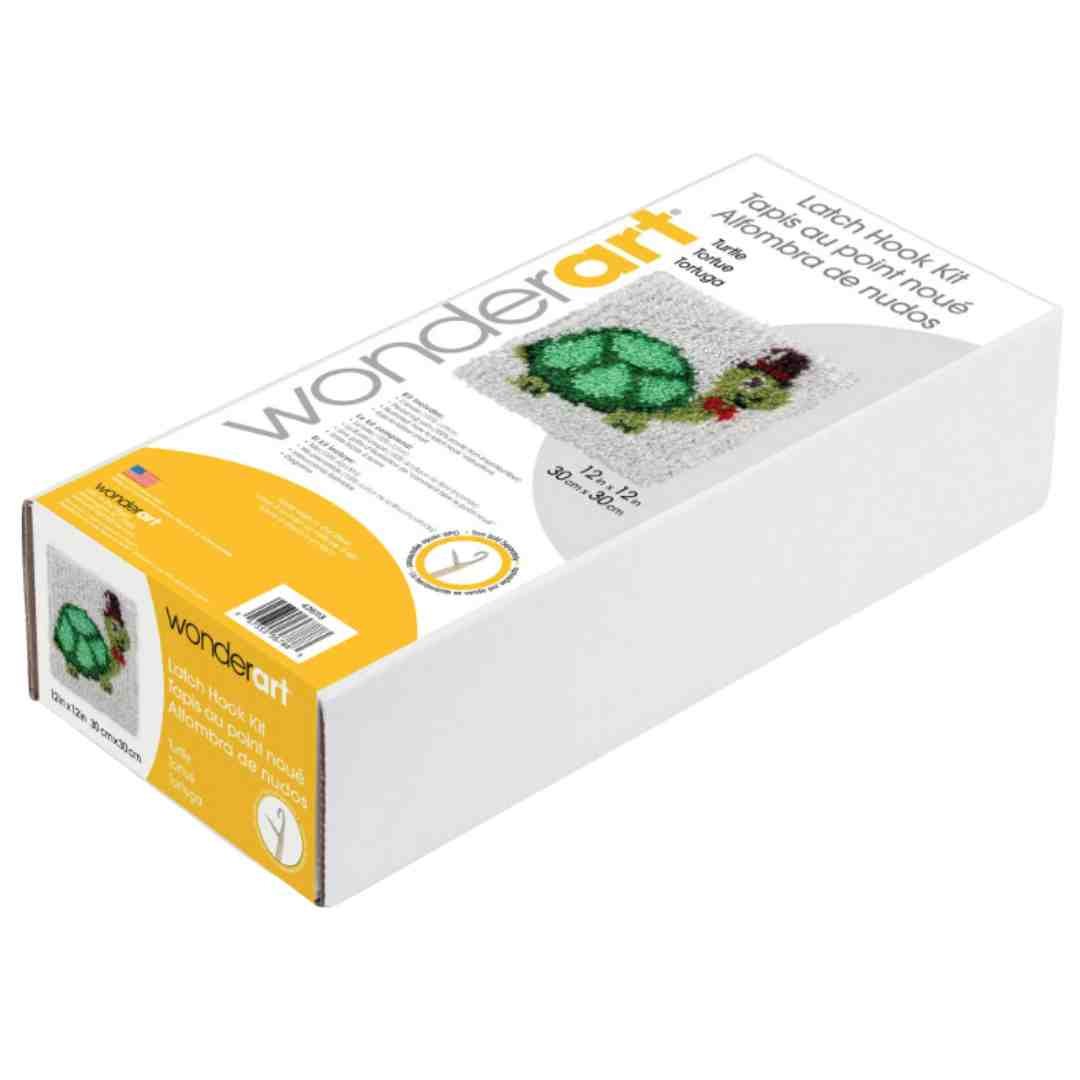 Wonderart: Latch Hook Kit - Turtle - Image 3