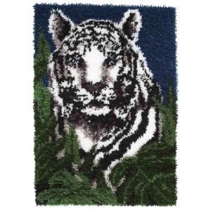 Wonderart: Latch Hook Kit - White Tiger