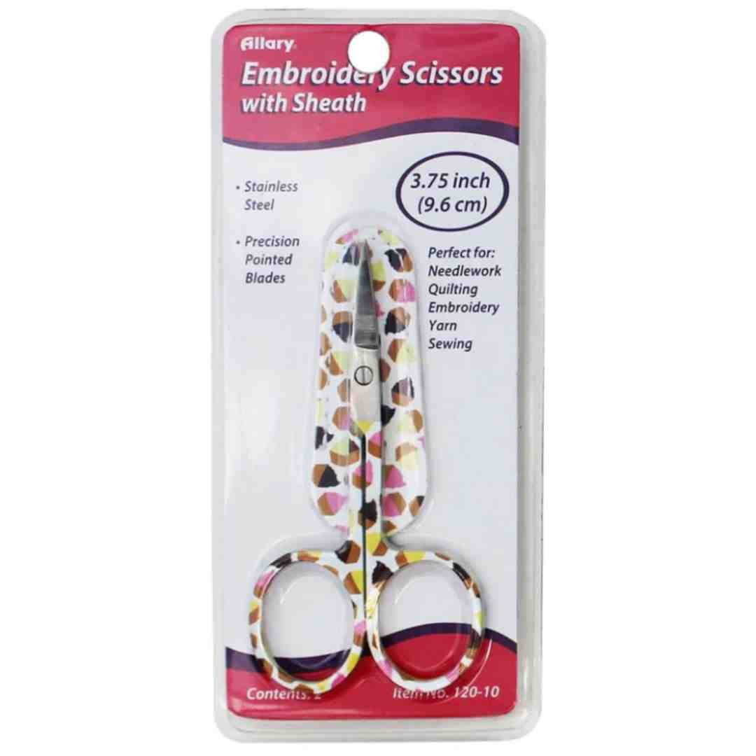Allary: Embroidery Scissors with Sheath - Image 6